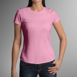 Custom Embroidered Plain T Shirt Women Blank Heavyweight Cotton Tee Durable Material Screen Printing Street Wear Tops - Product Image 4