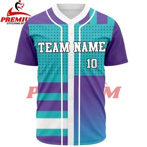 Nouveau maillot de baseball personnalisé en sublimation, taille plus, tissu léger et doux, coupe confortable, respirant, haute qualité - Product Image 3