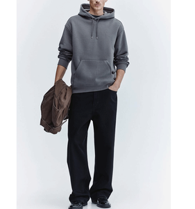 High Quality Men's Hoodies <b>Sweatshirts</b> Unisex Oversized Pullover Hoodies Anti-wrinkle Blank Heavyweight Men Custom Cotton Hoodie - Product Image 2
