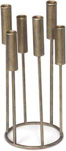 Best Selling Cast Iron Candle Stand With <b>Rustic</b> Finish For Home Decor <b>Dining</b> <b>Table</b> And Living Room Candle Display - Product Image 5