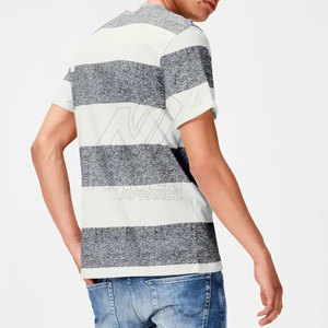 เสื้อยืดสมาร์ทฟิตผู้ชายสีตามสั่ง ขายส่ง พิมพ์โลโก้ เสื้อยืดสมาร์ทฟิตผู้ชายคุณภาพสูง - Product Image 6