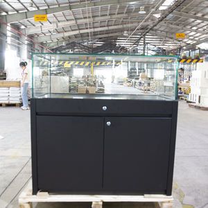 Vitrine de présentation en métal pour le commerce de détail avec éclairage LED, couleur personnalisée et design recyclable |   Service OEM disponible - Product Image 2