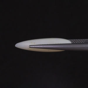 Opale naturelle blanche de qualité supérieure certifiée IGI, pierre précieuse en vrac, 4,63 carats, taille poire 21x8,5mm, taillée à la main, forme goutte d'eau, polie, couleur claire - Product Image 2