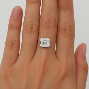 เพชรเพาะเลี้ยง 9 กะรัต ทรง Asscher ระดับความสะอาด VS1 รับรองโดย IGI ผลิตด้วยวิธี CVD คุณภาพการเจียระไน 3EX ยอดเยี่ยม ผู้จัดจำหน่ายขายส่งสำหรับผู้ซื้อเพชรระดับสากล - Product Image 1