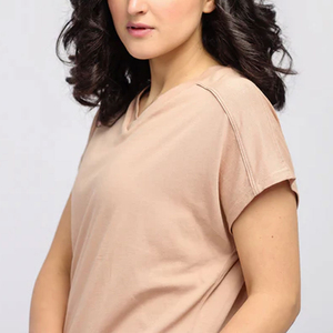 Camisetas de Mujer al por Mayor, Moda Actual, 100% Algodón, Alta Calidad, Transpirables, de Secado Rápido, para Verano, Hechas en Pakistán - Product Image 3