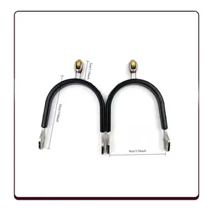 Accessoires et équipements d'entraînement équestre : Éperons à tête ronde SPALL JP SPORTS - Product Image 4