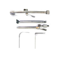 Kit de rétracteurs omnidirectionnels Azicon en acier inoxydable pour table chirurgicale, avec système de fixation auto-retenant en forme d'arête de cheval