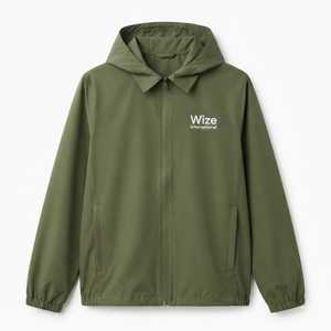 Men's winter windbreaker <b>Fleece</b> <b>lined</b> plus size Custom logo <b>jacket</b> Wholesale low price Men's Windbreaker <b>jacket</b> - Product Image 1