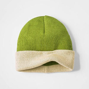 Gorros de punto de algodón suave para hombre, coloridos, de dos tonos, multicolor, gorro de punto estilo hip hop para mujer - Product Image 5