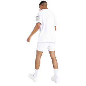Conjunto de Camiseta y Pantalones Cortos de Verano para Hombre, Transpirable, de Manga Corta, en Poliéster y Algodón, Todos los Colores - Product Image 5