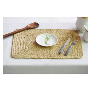 New Design Dinner Set Jute Natural Table Linen <b>Round</b> <b>Placemat</b> for Dinner and Banquet Heat-Resistant Anti Slip Woven <b>Placemats</b> - Product Image 1