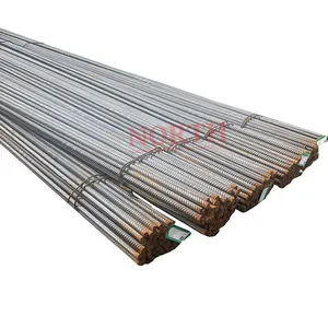 ASTM A615 Grade 60 75 HRB400 500 Barre d'acier Tmt déformée 8mm 12mm 16mm 20mm Rebar Prix par tonne