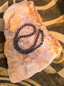 Cuentas de diamante moissanita negras de 8 mm y 22 pulgadas, corte AAA, facetadas, para la elaboración de joyería. - Product Image 6