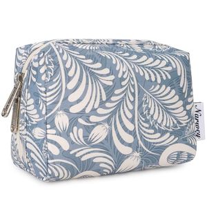 Graziosa Pochette con Cerniera, Borsa da Viaggio per Trucchi per Donne e Ragazze, Piccola Borsa Cosmetica con Scomparti per Borsetta e Uso Domestico - Product Image 1