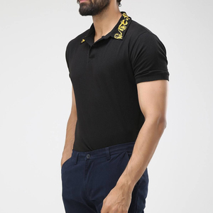Camiseta Polo Casual para Hombre, Último Modelo, con Logotipo Personalizado, Diseño Sólido, Tela Transpirable, Precio Bajo, Servicios OEM - Product Image 1