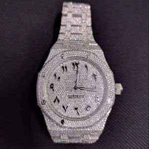 Wholesale Supply Silver Diamond <b>Watch</b> for Women with Lightweight Design and Comfortable Fit for Daily Use Available For Sale - Product Image 6