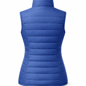 Chaleco Ligero con Cuello Alto para Mujer al por Mayor - Proveedor de Chalecos Ligeros para Mujer con Pedidos al por Mayor y Personalización OEM - Product Image 2