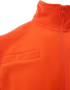 Chaqueta Polar de Alta Visibilidad con Cierre Completo, Térmica, Reflectante, de Seguridad para el Trabajo, con Bolsillos, Protección Contra el Calor y los Vapores - Product Image 3