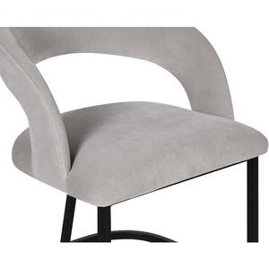 Modern Velvet Dining Chair Stainless Steel Side Chair Upholstered Hotel Banquet <b>Seating</b> for Home Wedding Dining Room - Product Image 3