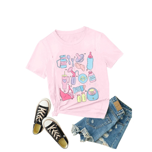 Ropa de lactancia transpirable, camisetas de lactancia para mujer, diseño con cremallera oculta, ropa de maternidad, equipo práctico de moda posparto - Product Image 6