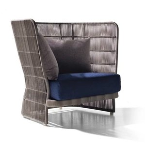 ROSF-025 AD Furniture Corp Modern Poly <b>Rattan</b> Rope Garden Outdoor <b>Sofa</b> Set Villa Hotel Park Apartment Bedroom Dining Living Room - Product Image 2