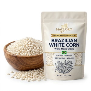 Brazilian White Corn Premium Quality White Maize Grain Non GMO Food Grade High Energy Fiber Rich Healthy Corn Bulk Wholesale - Product Image 4