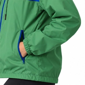 <b>Women</b> <b>Windbreaker</b> Jacket Zip Closure Adjustable Side Pocket Detail Clean Stitching Lightweight Design Jacket Full Sleeve Jacket - Product Image 6