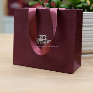 ถุงกระดาษ2025สำหรับเครื่องเพชรพลอยของขวัญเครื่องสำอางระดับพรีเมี่ยมสุดหรู - Product Image 4