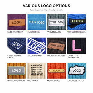 Gorro de Mohair Personalizado con Logotipo OEM y ODM para Hombre, Gorro Deportivo Tejido Cálido para Invierno, Gorro de Mohair Afelpado para Exteriores - Product Image 6