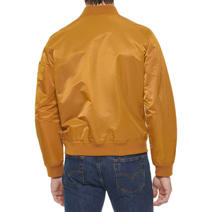 <b>Men</b> Hooded Bomber <b>Jacket</b> Lightweight Breathable Windbreaker Casual Softshell <b>Flight</b> Fashion Winter Fall Coat with Pocket - Product Image 3