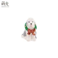 [2.9] bricolage joyeux noël Animal décoration plante Miniature maison de poupée Figure Terrarium accessoires