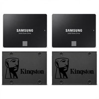 SSD SATA 2.5 Inch Bekas Grosir 128G 256G Cangkang Aluminium Alloy Merek Ternama Untuk Desktop Laptop