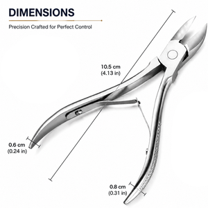Professional Classical Stainless Steel Curved Straight <b>Nail</b> Clipper <b>Nail</b> <b>Tool</b> Sharp Bevel Wide Jaw Opening Finger Manicure Adult - Product Image 3
