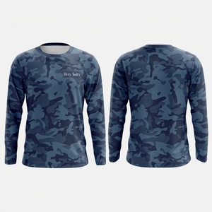 Chemises de pêche personnalisées à manches longues, impression de haute qualité, jersey anti-UV, chemises de pêche pour hommes, protection solaire UPF 50, jersey à manches longues - Product Image 1