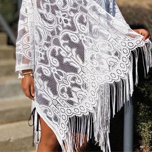 คอลเลกชันผ้าคลุมไหล่และผ้าพันคอแบบดั้งเดิมลายลูกไม้หรูหรา - Product Image 4