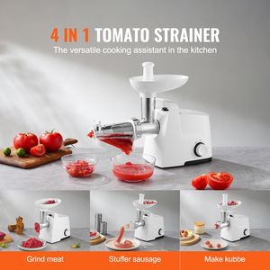 Macchina Elettrica per Salsa di Pomodoro 300W, 4 LBS/Min, Spremiagrumi con Motore in Rame Puro, Tritatutto Elettrico per Alimenti - Product Image 2