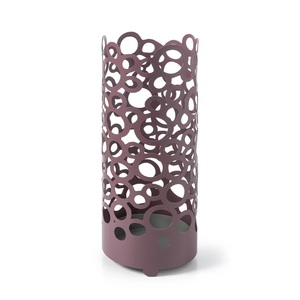 Paragüero de metal geométrico de lujo con diseño hueco, moderno soporte para paraguas de metal cortado con láser, para el hogar y el vestíbulo de hoteles. - Product Image 1