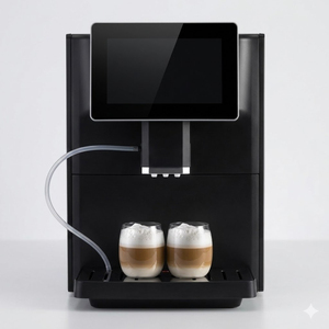 Espumador de Leche Eléctrico Sudex, Totalmente Automático, con Pantalla Táctil TFT HD de 7 Pulgadas, para Cafeterías, Hoteles y Preparación de Espresso - Product Image 5