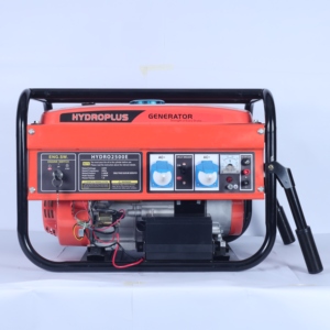 Générateur d'électricité portable HYDROPLUS INTERNATIONAL 2500W à essence, 6,5 CV, 220V, démarrage électrique, usage intensif, multi-usages - Product Image 4