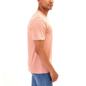 American Summer <b>Men's</b> Casual Sports T-<b>Shirt</b> 100% Cotton 210g Eco-Friendly Quick-Drying Anti-Pilling Short Sleeve Slim Fit V-neck - Product Image 3
