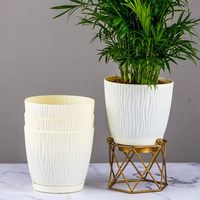 Grandes jardinières d'extérieur en fer pour plantes, écologiques, auto-arrosantes, pour semis