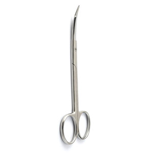 Tijeras Dentales Profesionales Goldman Fox de 5 Pulgadas, Curvas, para Tejidos Quirúrgicos y Encías, de Acero Inoxidable, para Operaciones Veterinarias - Product Image 5