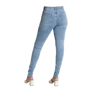Pantalones Vaqueros de mujer de mezclilla de moda de Año Nuevo de alta calidad Spandex/algodón de alta calidad - Product Image 5