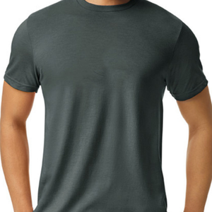 Camiseta de algodón de alta calidad para hombre, corte regular, color sólido, manga corta, cuello redondo, estilo casual, tejido de punto jersey y venta en línea. - Product Image 5