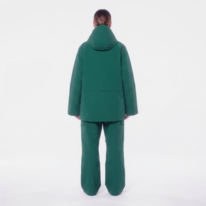 Traje de esquí a prueba de viento para mujer, cálido, impermeable, grueso, para nieve, con cremallera, ropa deportiva para esquí al aire libre - Product Image 4
