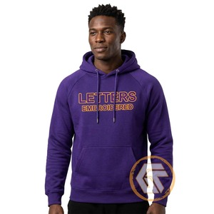 Sudadera con Capucha Bordada de Felpa 100% Algodón Personalizada para Fraternidad y Hermandad - Sudadera de Invierno para Hombre de Alta Calidad - Product Image 4
