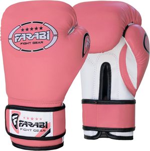 Guantes de MMA para Niños Farabi Sports al por Mayor, Guantes de Boxeo Personalizados para Jóvenes, Muay Thai, Kickboxing, Sparring, de Cuero PU con Cierre de Gancho y Bucle para Entrenamiento - Product Image 2