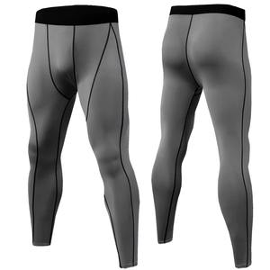 Leggings Deportivos Antibacterianos de Alta Elasticidad para Hombre, de Secado Rápido, Transpirables, Compresivos, Ajustados, para Gimnasio, Venta al Por Mayor Personalizada - Product Image 5