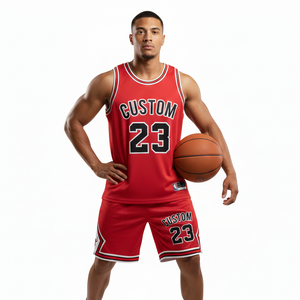 Camiseta de baloncesto de secado rápido transpirable para hombre y mujer, conjunto de pantalones cortos, uniforme de equipo personalizado, ropa deportiva, venta al por mayor, ropa de entrenamiento de gimnasio, OEM - Product Image 2