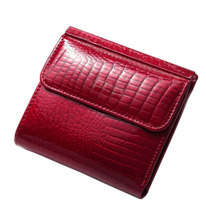 Portefeuille long de luxe fait main pour femme en cuir véritable avec fermeture éclair, protection RFID, doublure en polyester, style tendance et portable - Product Image 5
